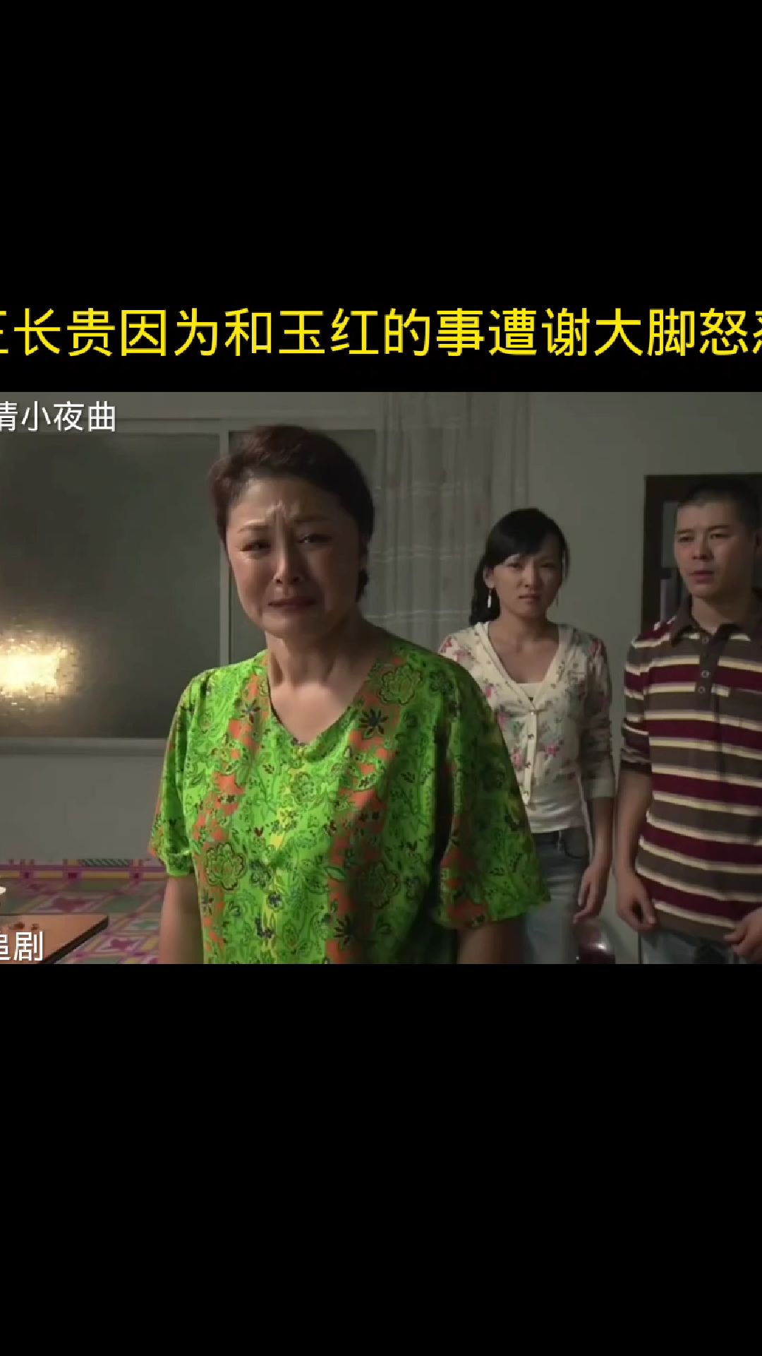 王长贵因为和玉红的事儿遭谢大脚怒怼-度小视