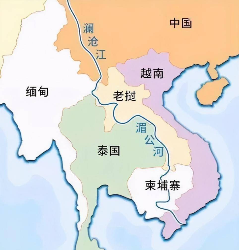 湄公河三角洲地理位置图片