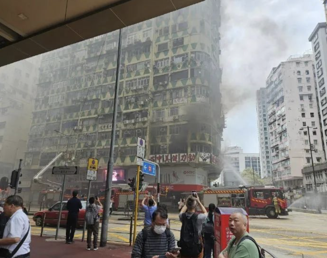 香港重庆大厦疫情图片