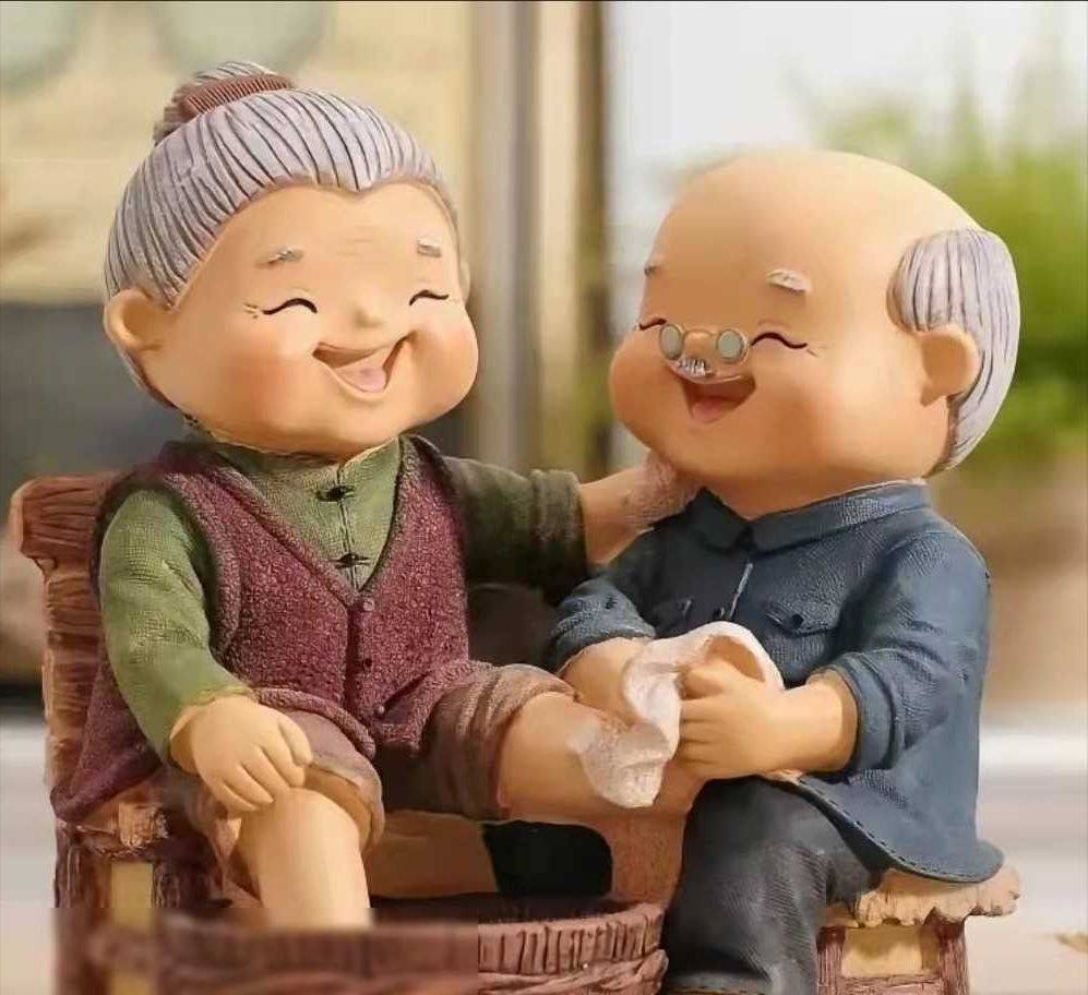 到老平安幸福的微信头像两人相依偎爱已成习惯图片旺夫妻的微信头像