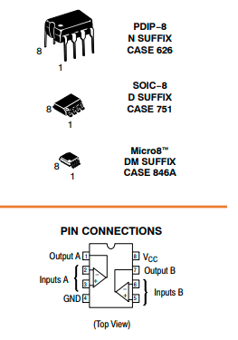 lm293dr2g/lm293dr比较器芯片中文资料pdf数据手册引脚图参数
