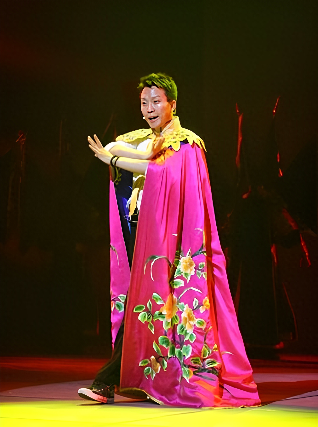 45岁的李玉刚不恋爱不结婚步履蹒跚需搀扶他图了个什么