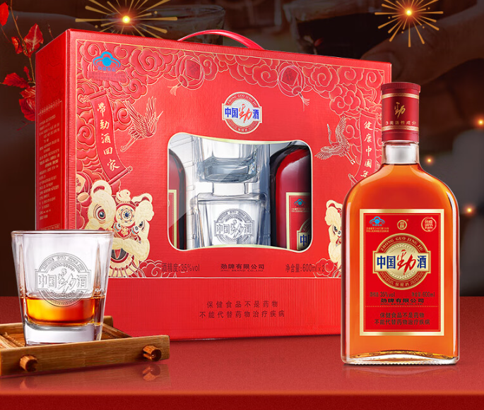 劲牌中国劲酒礼盒,35度浓香传递真挚情感,礼到心意到,情深意长