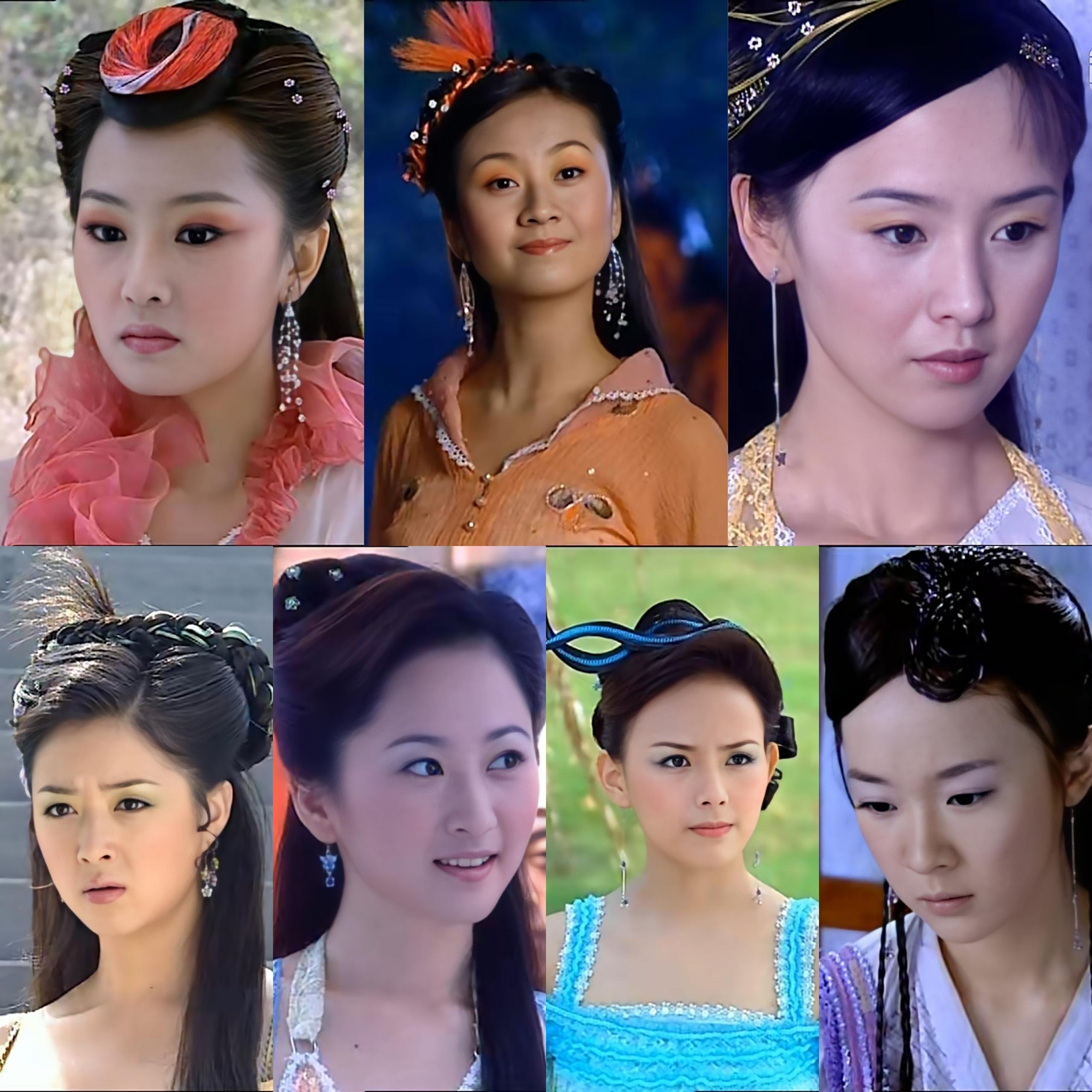 回顾七仙女中隐藏了多少面孔阴蚀王压群芳两个悟空拼演技