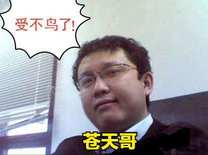 十大奇葩玩家第四位——苍天哥