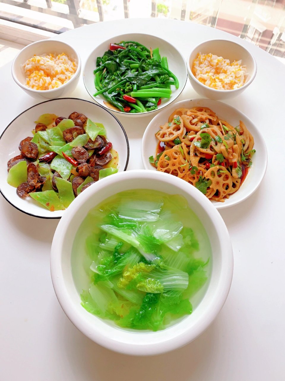 清淡饮食  | 健康的身体才是最大的财富||| 03今日饮食:清煮麻叶青