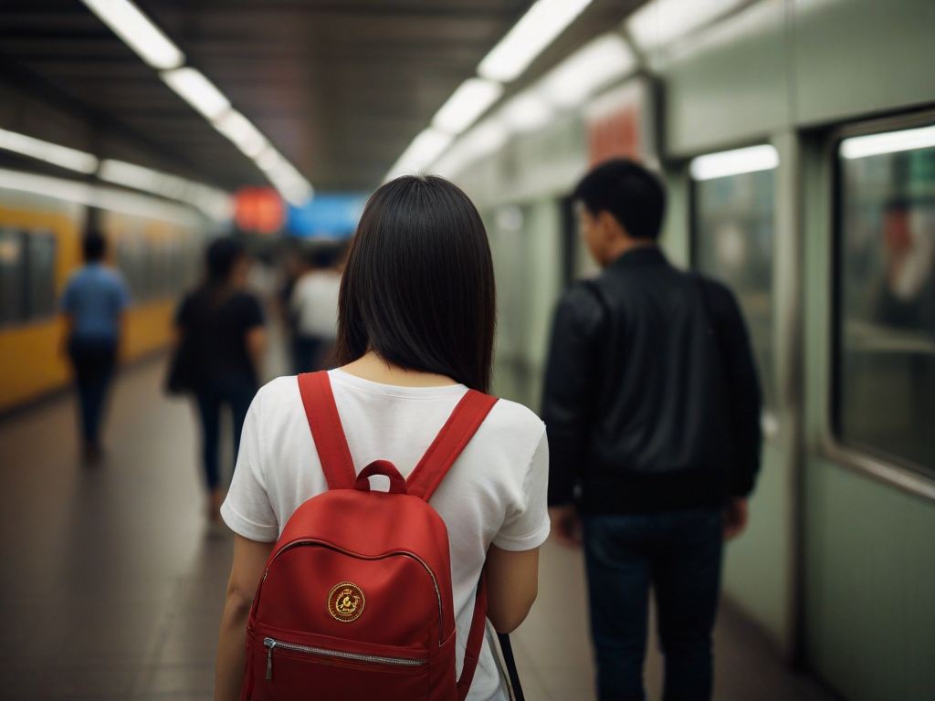 那天地铁站台上,我看见了她,那个曾经在我心里留下深深印记的女孩