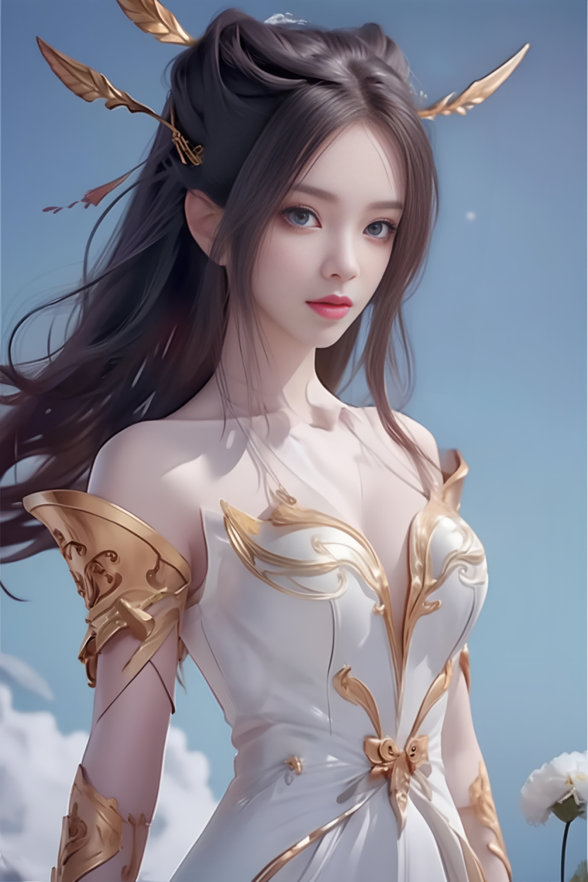 国漫女神焰灵姬ai高清手机壁纸分享:《天行九歌》中最酷炫的战斗女神!