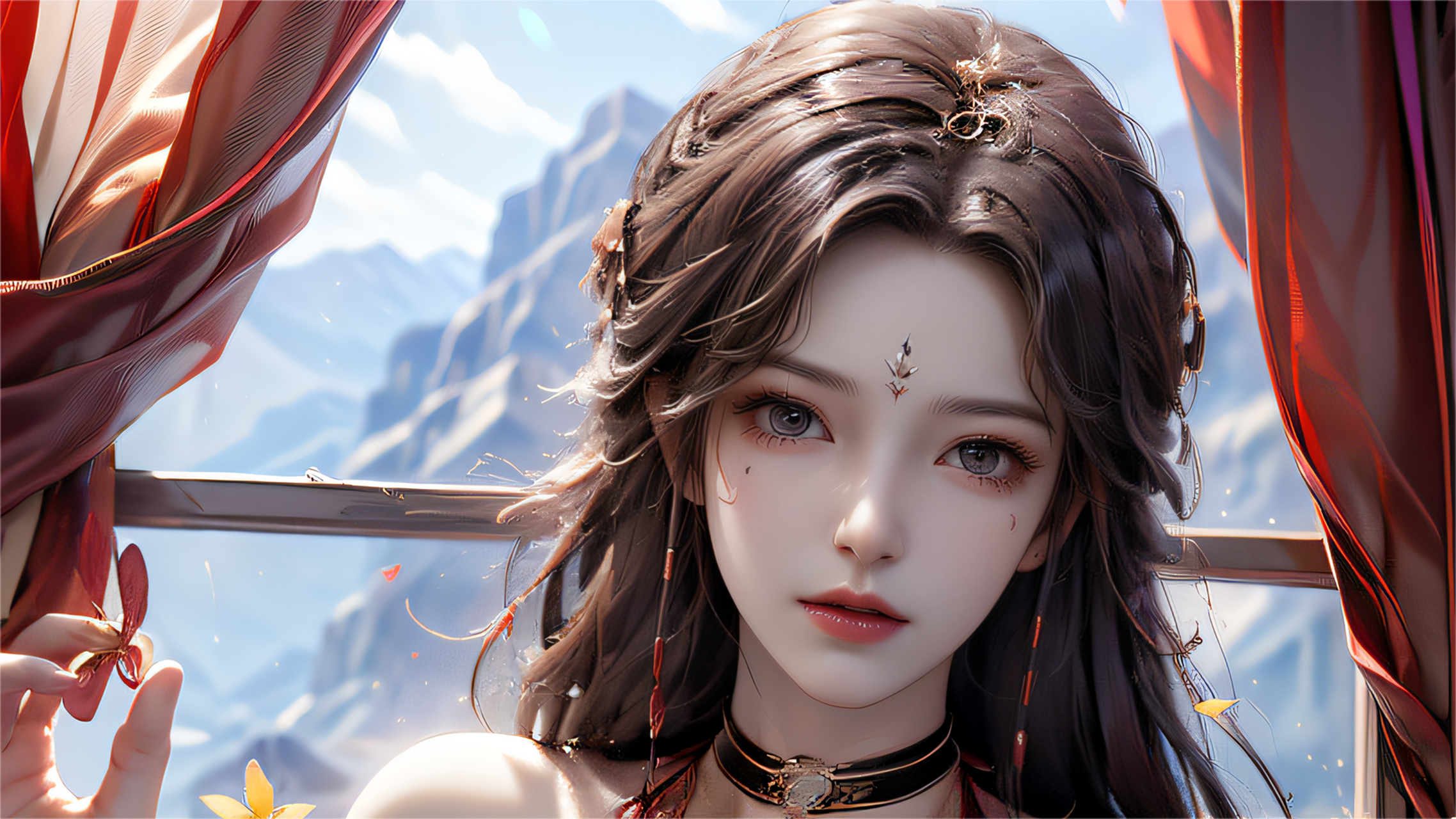 被封印的壁纸|《神印王座》冷筱高清壁纸#国漫女神壁纸# #国漫最美