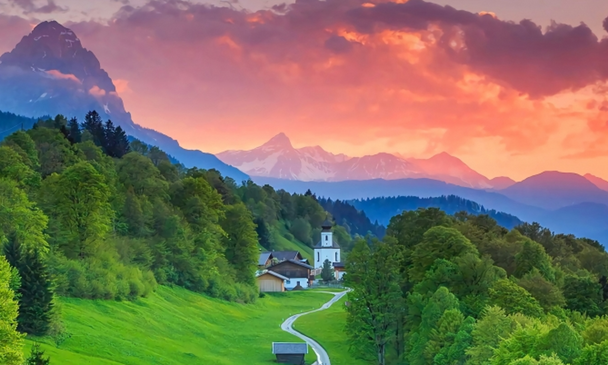 春天繁花似锦,生机勃勃;夏天阳光炽热,荷花娇艳;秋天金黄满地,五彩