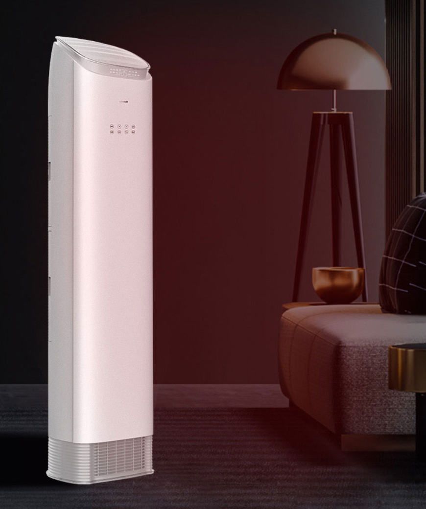 领略舒适生活:格力(gree)3匹京致冷暖分送立式空调柜机