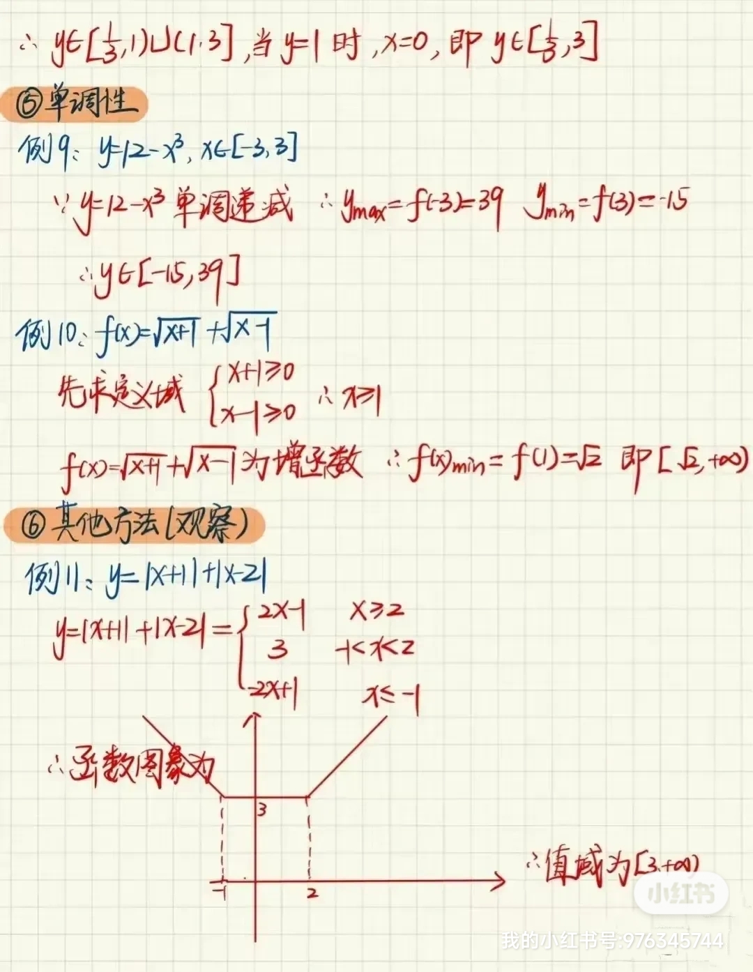 函数的定义域与解析式