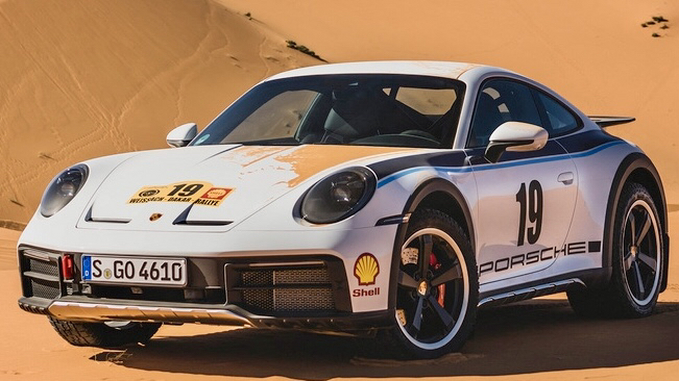 保时捷911也能参加达喀尔拉力赛,牛逼