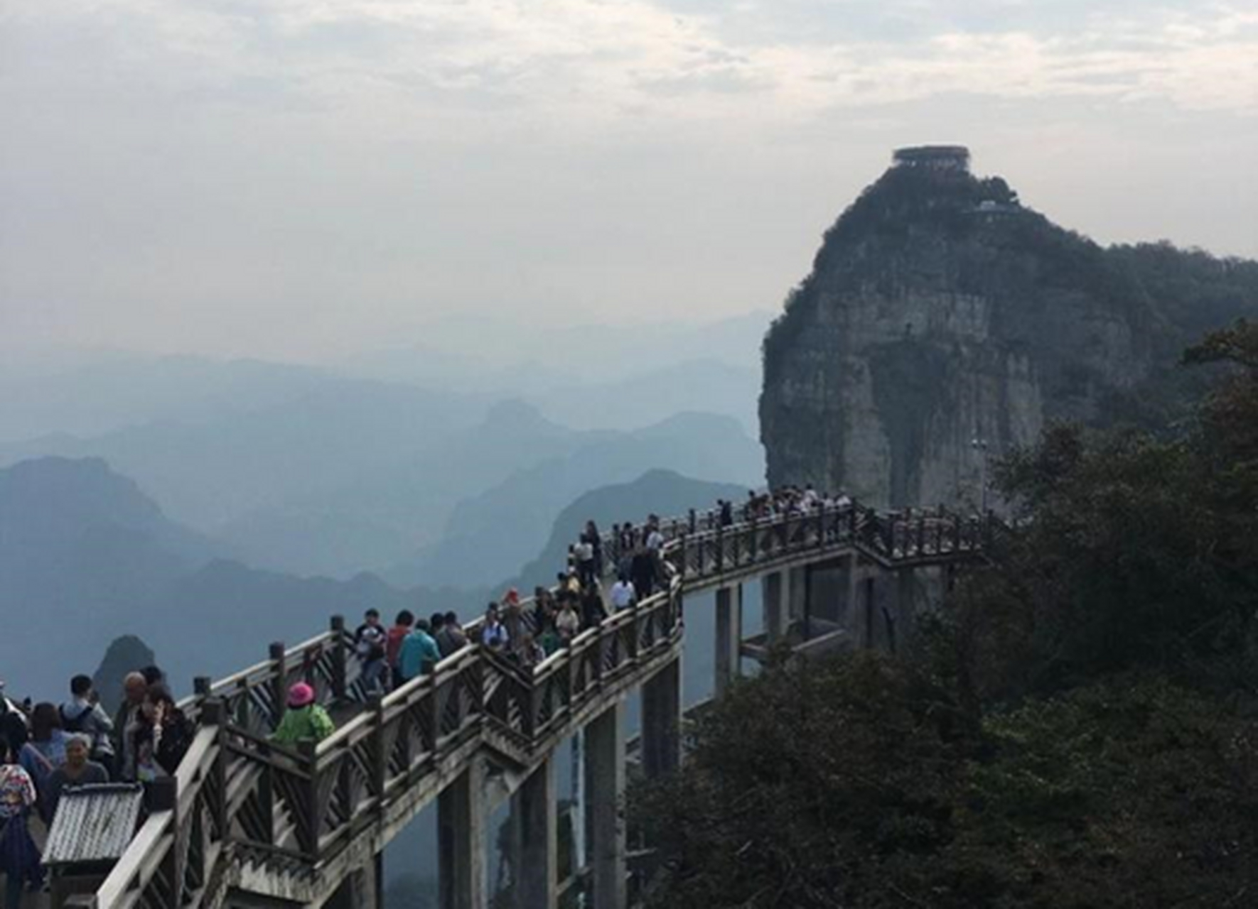 天门山鲲鹏顶讲解图片