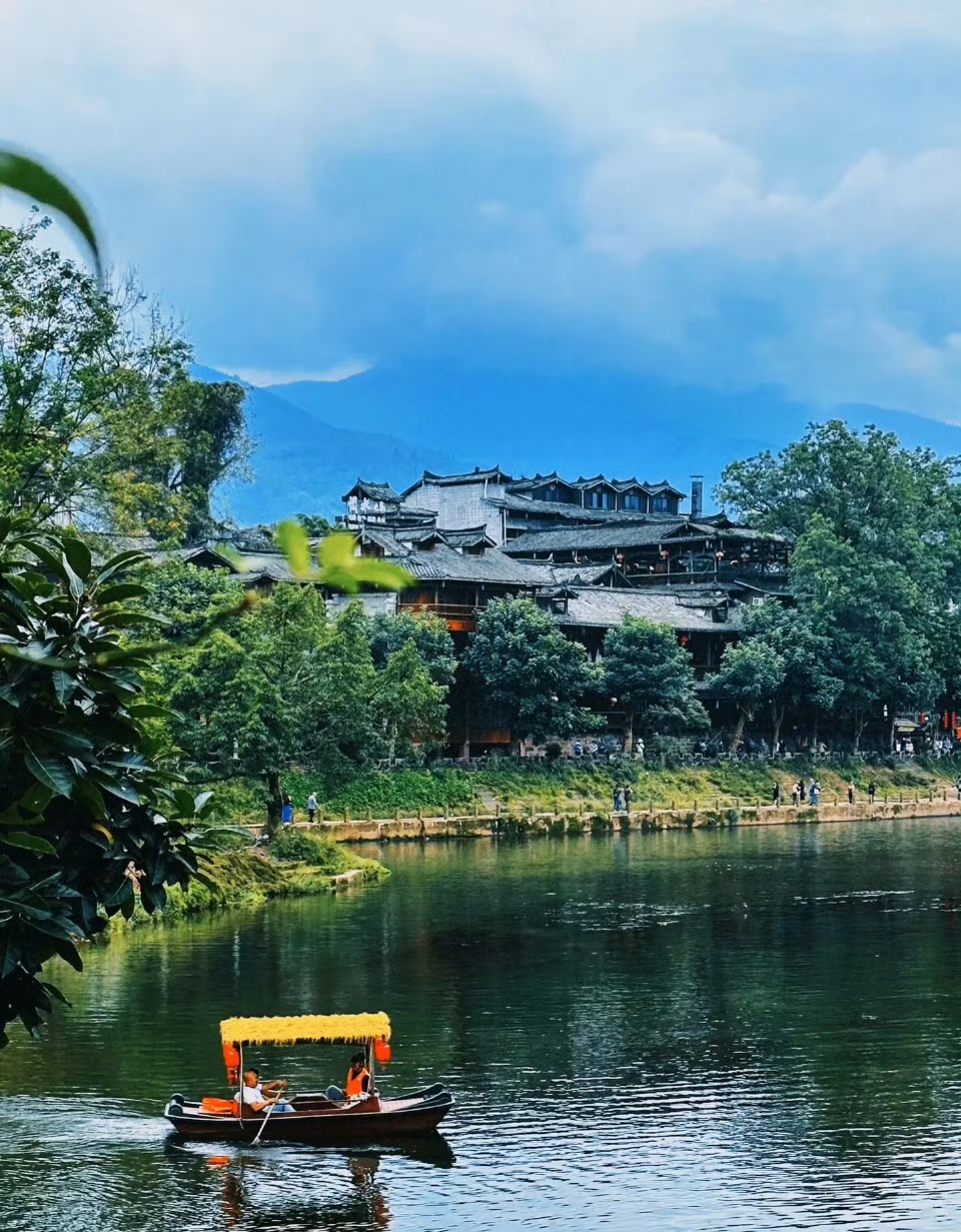 雅江县风景图片