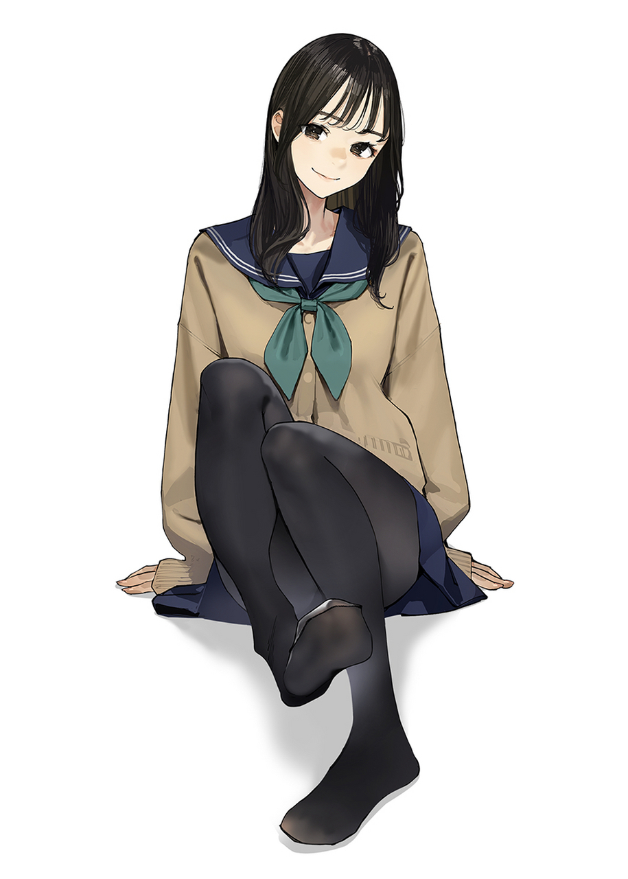 黑丝jk制服少女[舔屏][舔屏][舔屏] 画师:よむ#二次元# #二次元美图