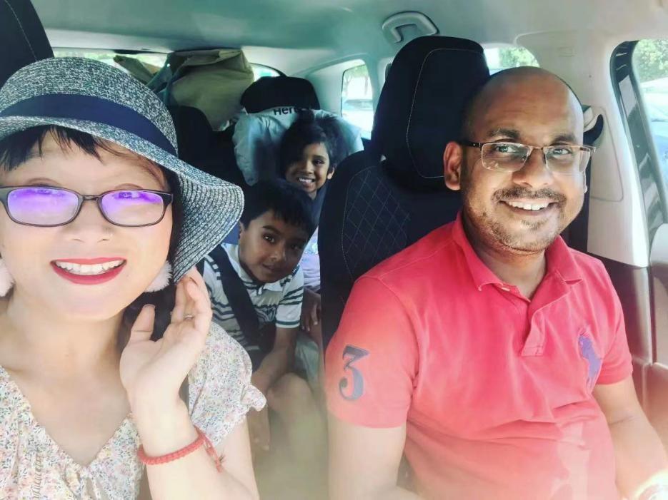 2020年6月,中印冲突发生,郑墨沫在推特上公开支持印