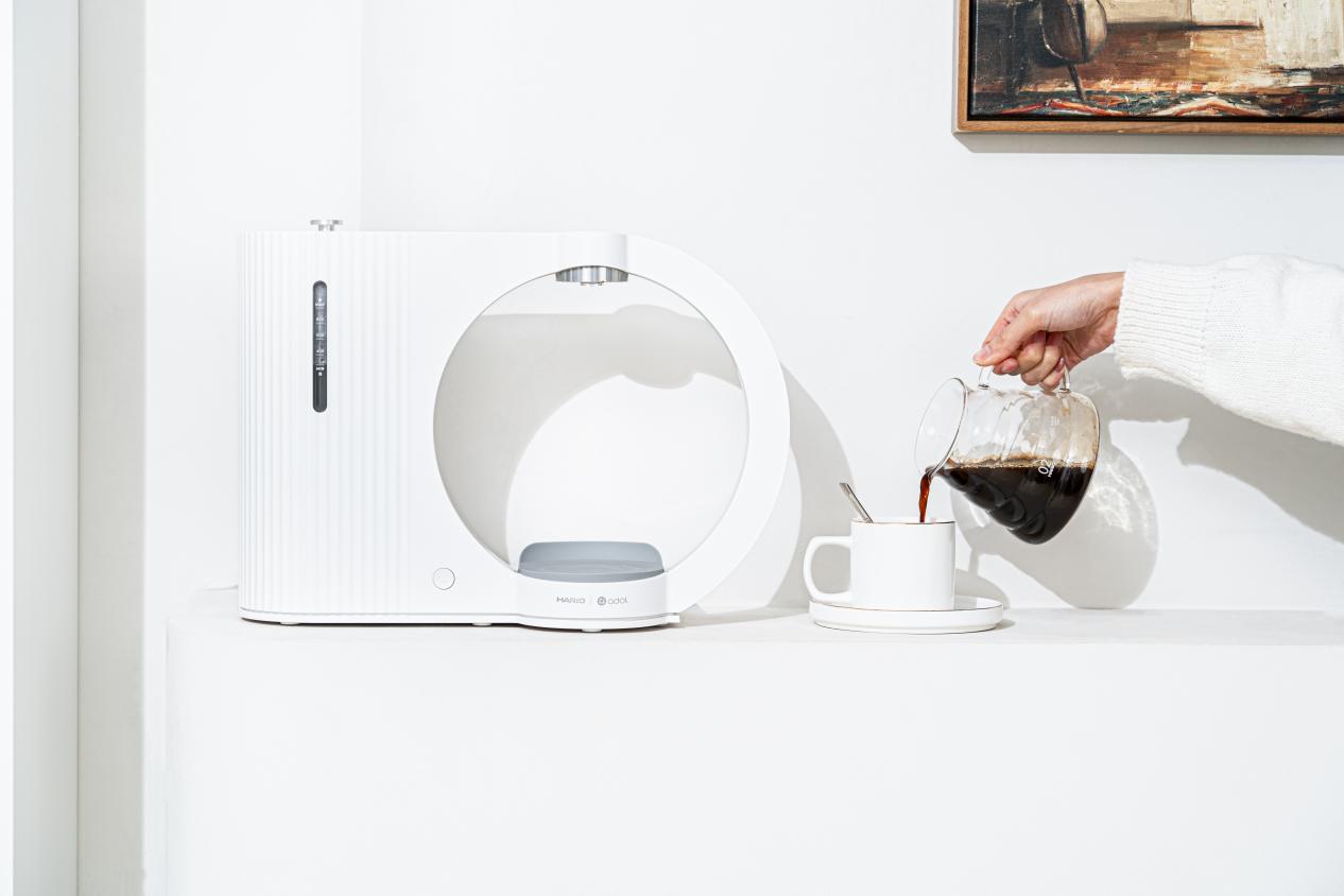 轻松享受专属手冲体验 hario x 华硕a豆v60智能手冲咖啡机