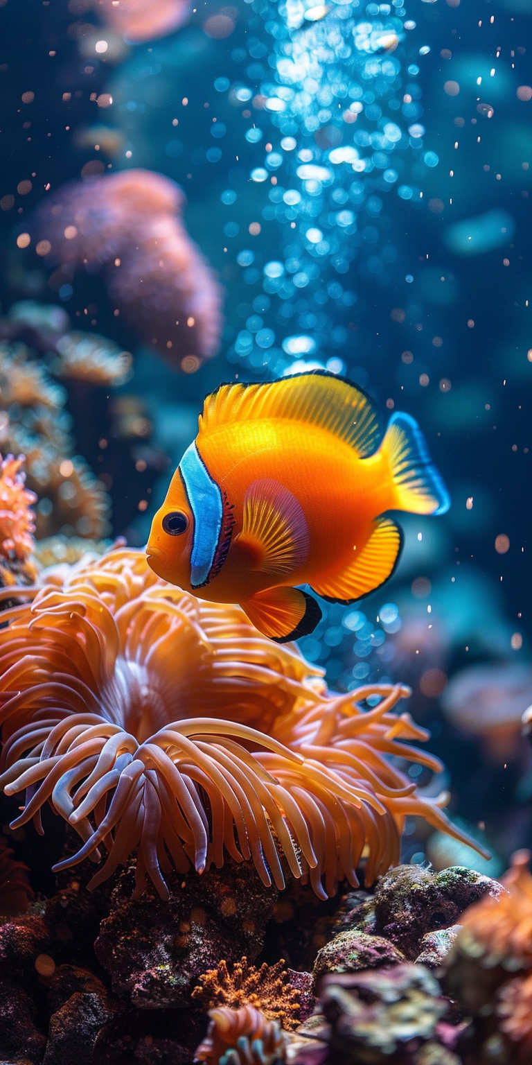 珊瑚礁鱼, 舞动在碧海之间