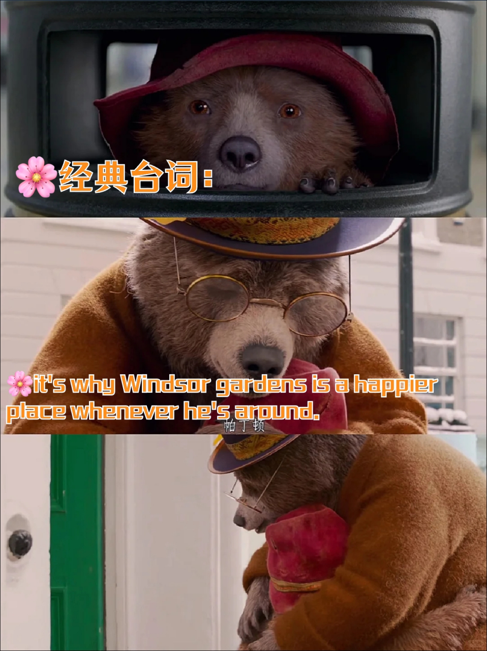 好笑又温暖,这只帕丁顿熊巨可爱6015 73今日分享:《帕丁顿熊2》