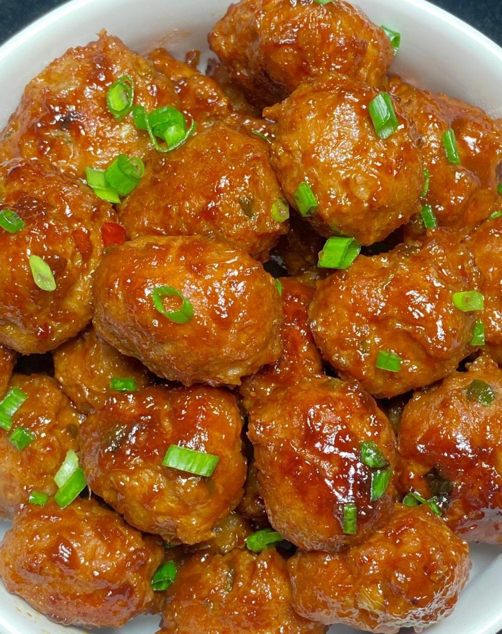 肉馅这样做,一辈子也吃不够 非常好吃的红烧丸子,一口一个,而且还会爆