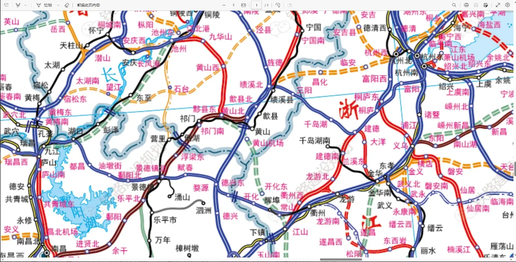 衢州黄山城际铁路规划图片