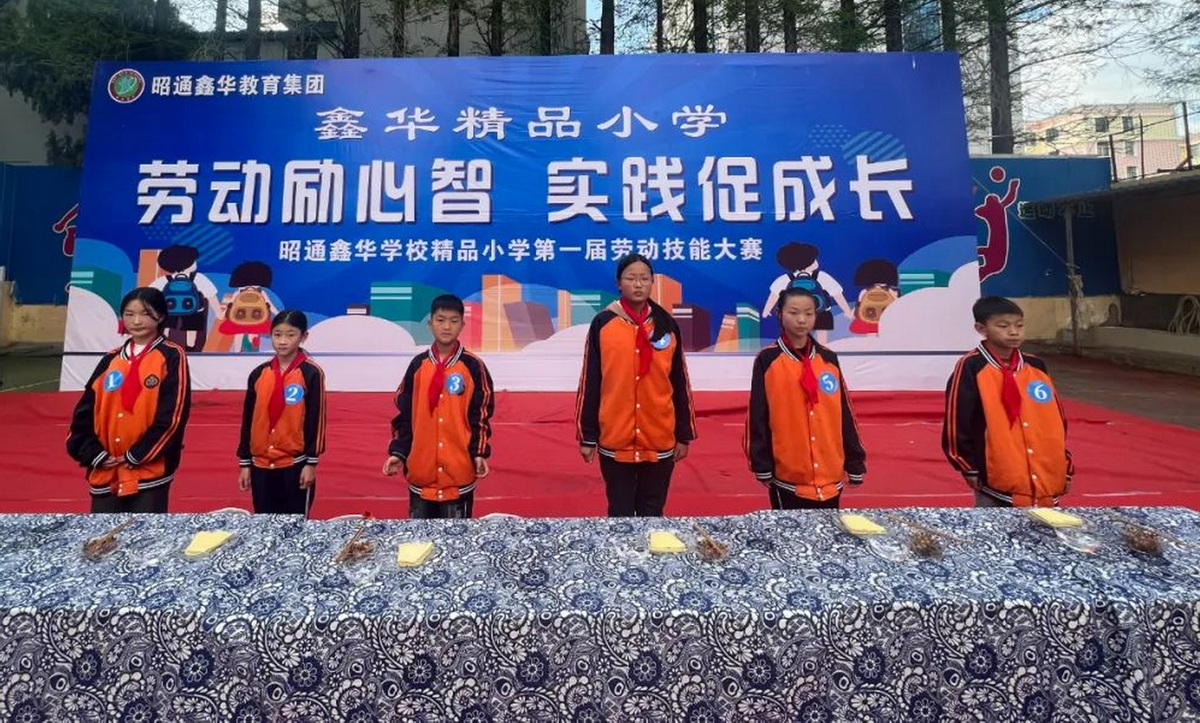 昭通鑫华学校关工委:以"劳"为美 "育"见成长