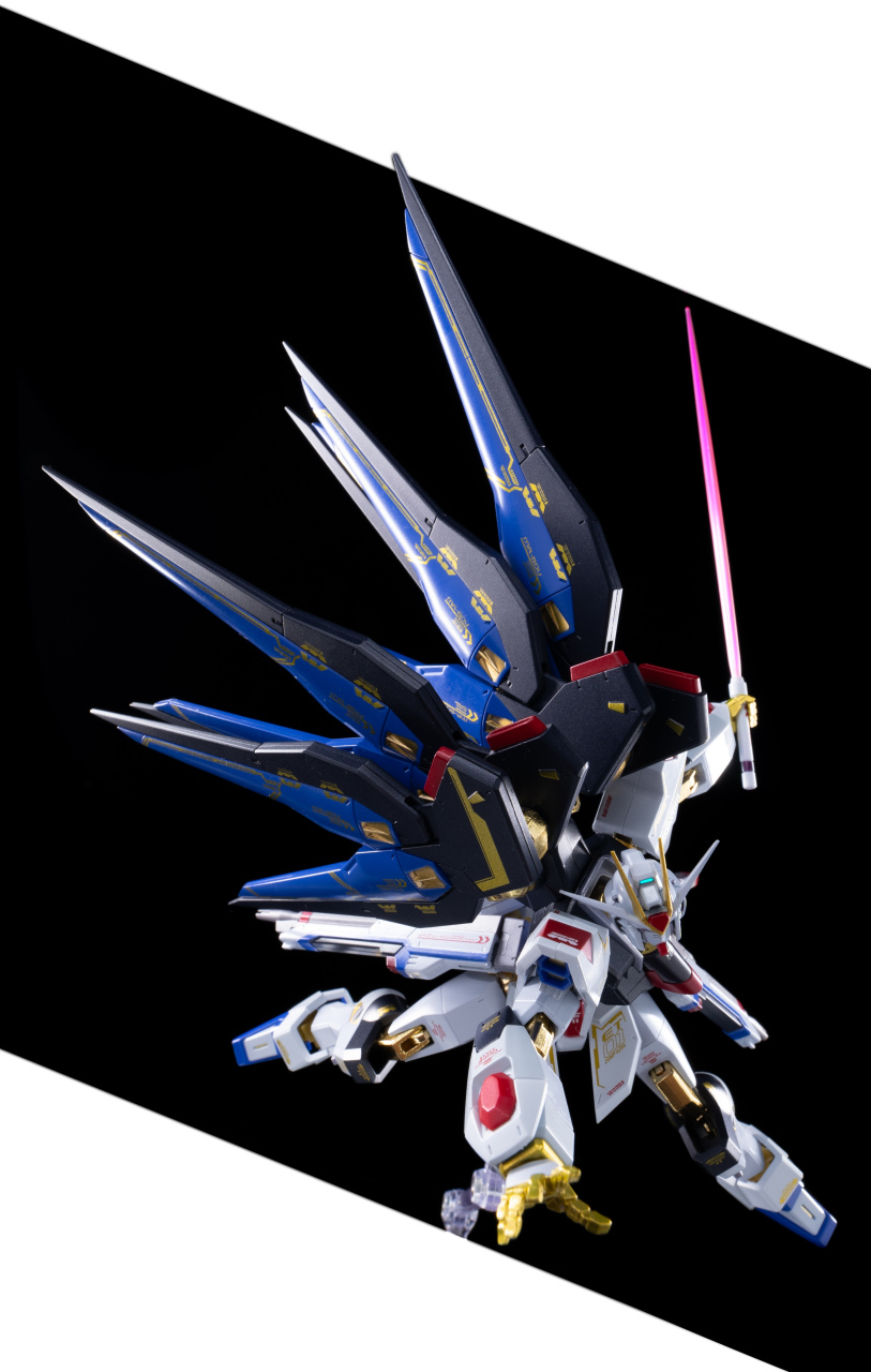 模型欣赏:metal robot魂 强袭自由20th版,涂装细节较原版有所提升,by