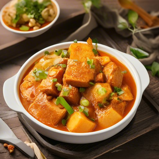 温馨土豆炖豆腐,鲜美清淡,营养丰富!