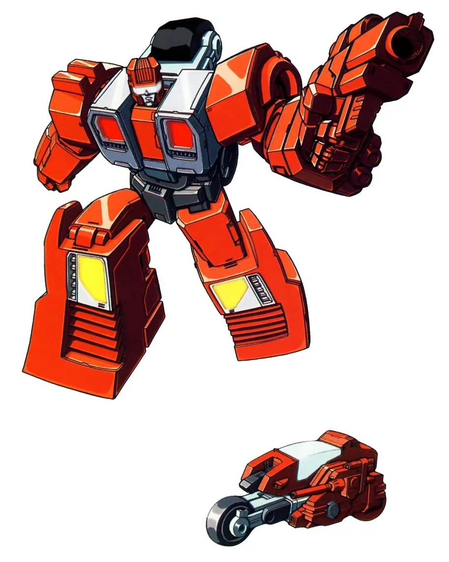 模型欣赏:3d 打印版 变形金刚 计算王