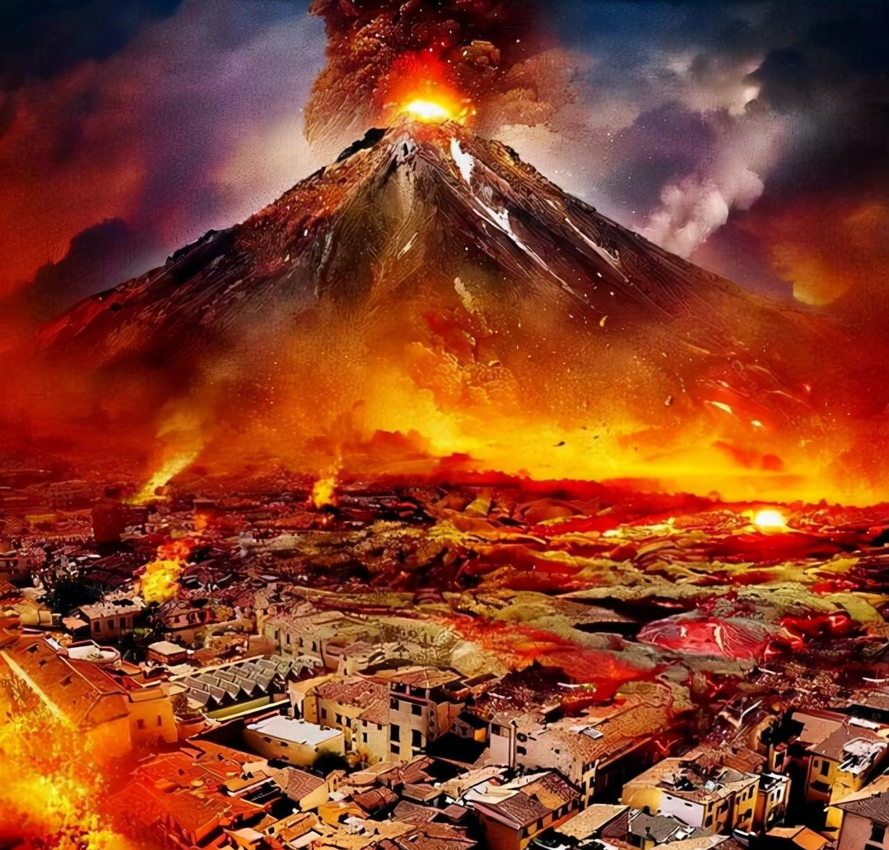 汤加火山图图片