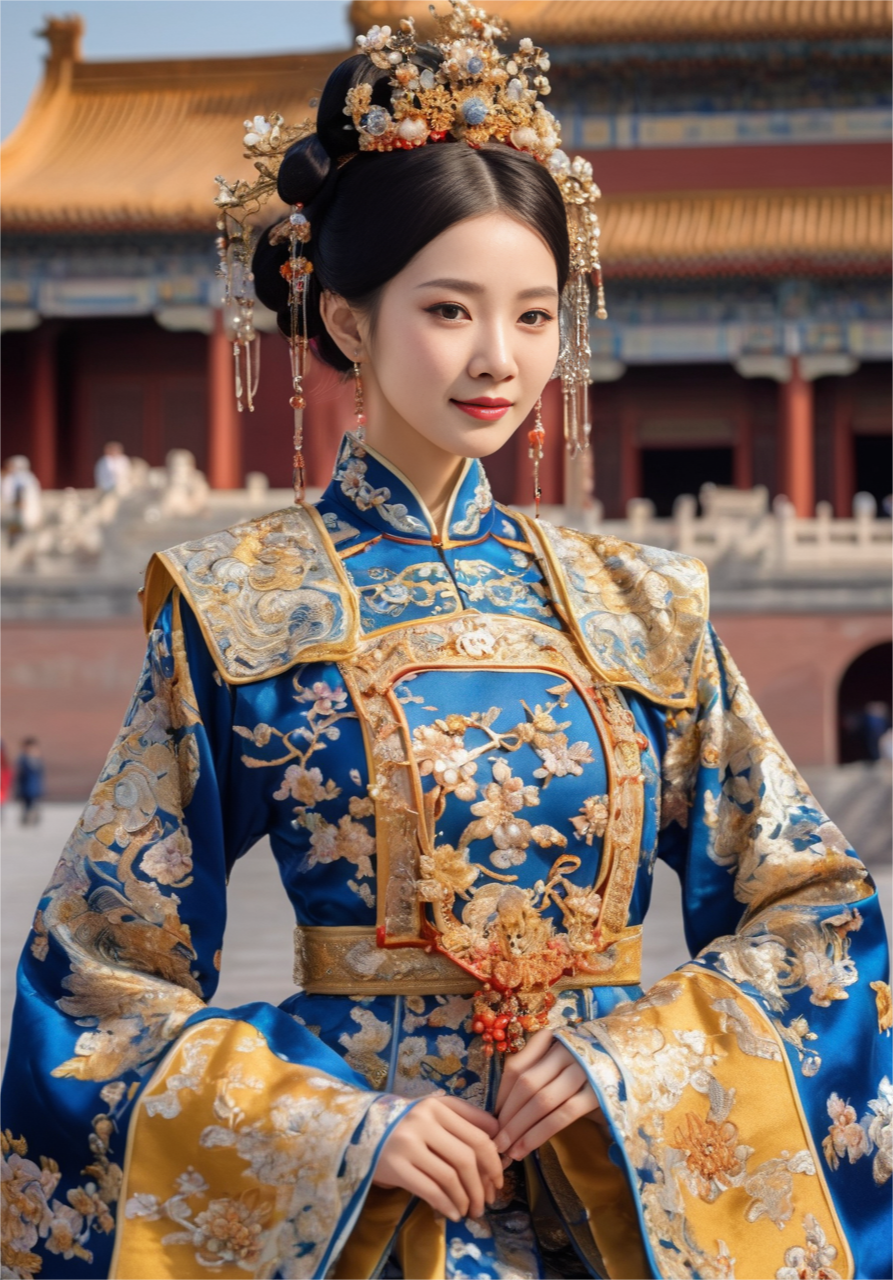 古韵丨华丽的汉服,凤冠霞帔,美女宛若天仙,人间值得