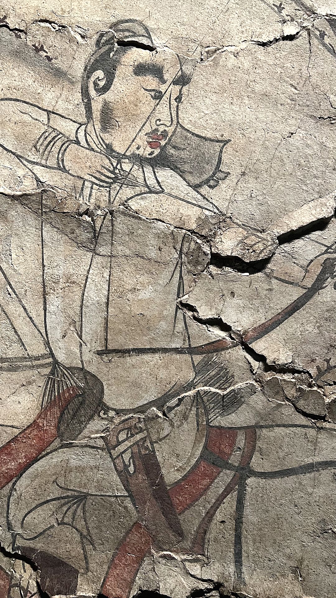 壁上奇观北朝九原岗壁画墓