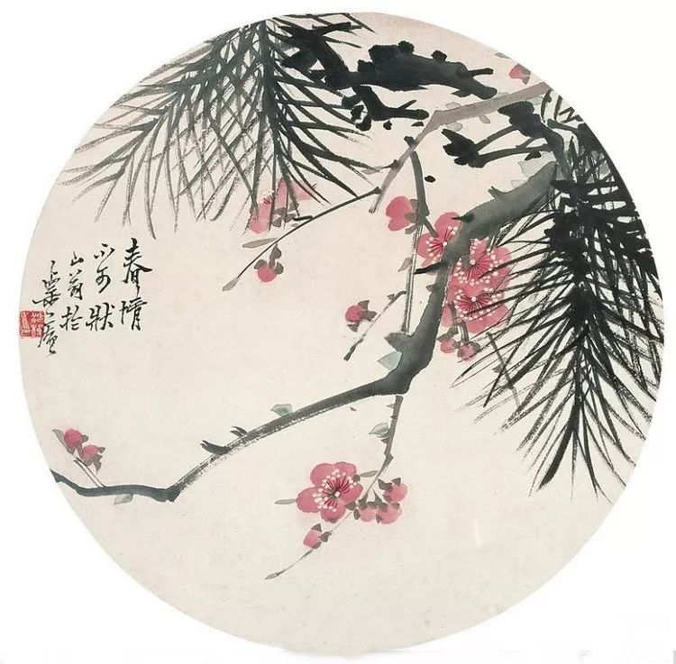 清末名家:沙馥扇面花鸟欣赏