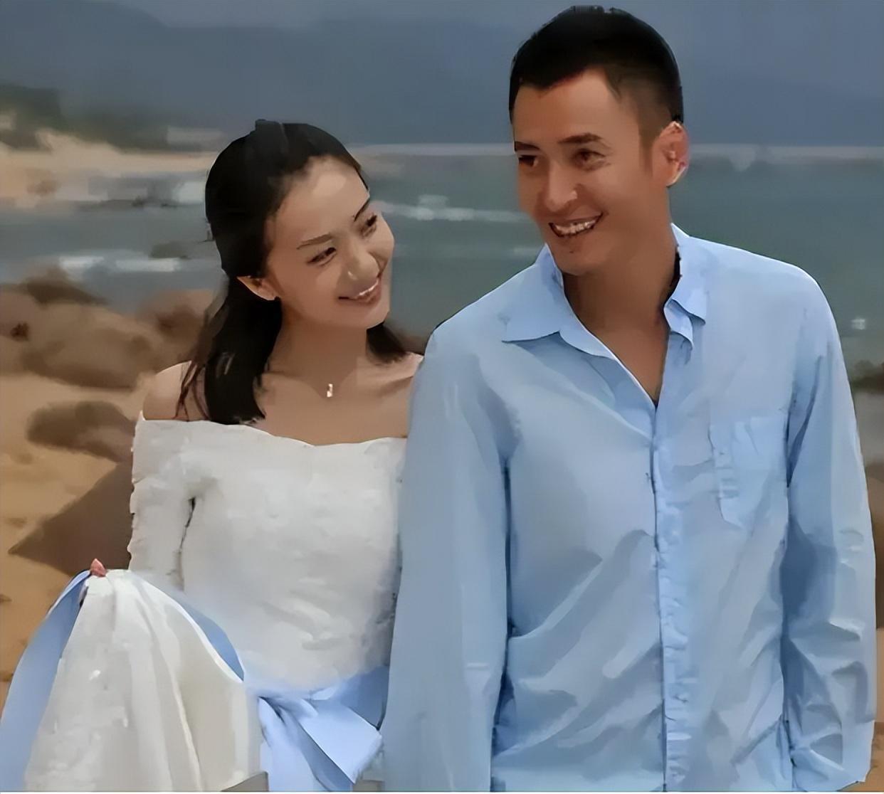 韩栋的老婆的结婚照片图片