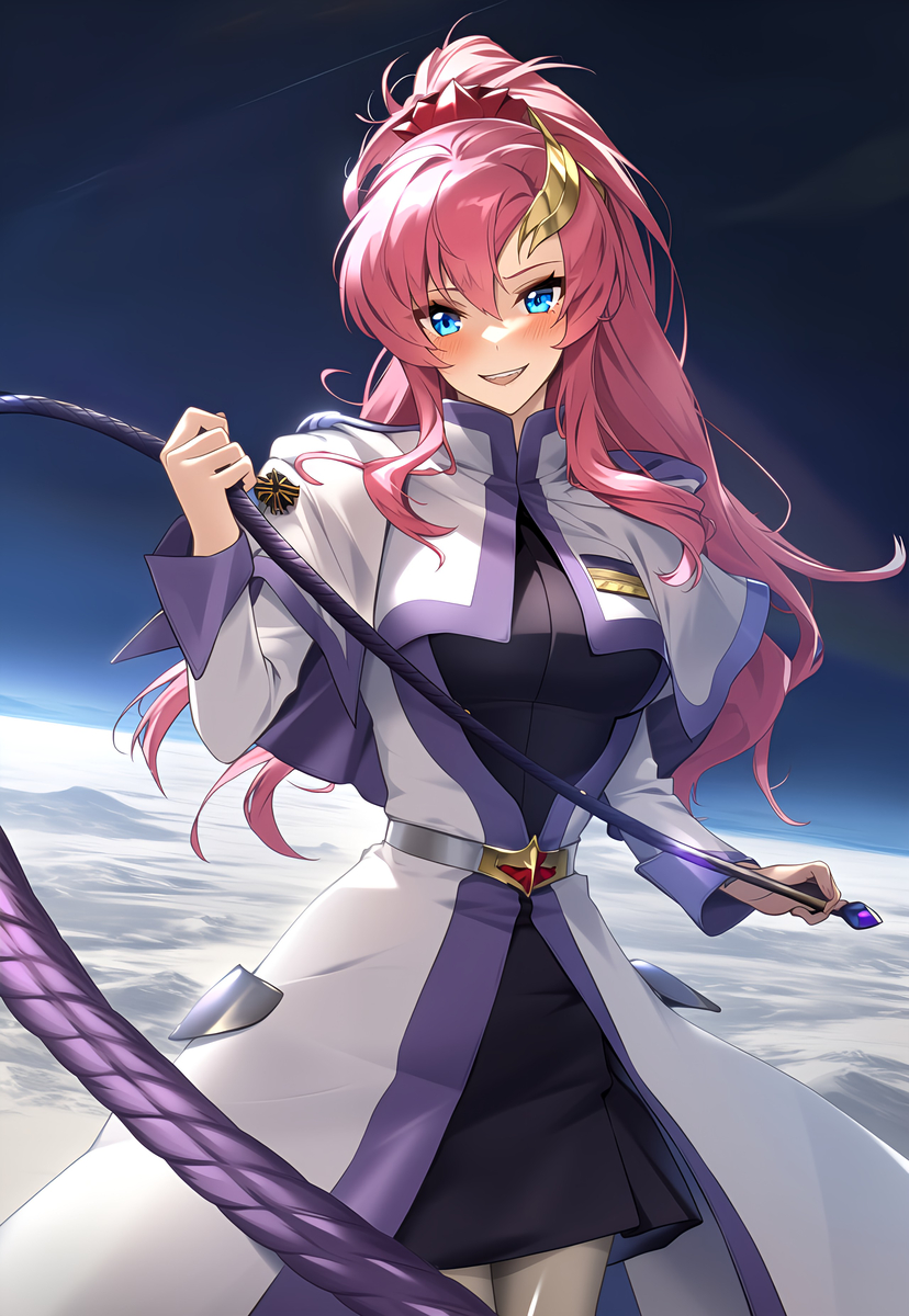 acg优质作者激励计划# 高达seed拉克丝皮鞭舰长ai插画,这组插画来