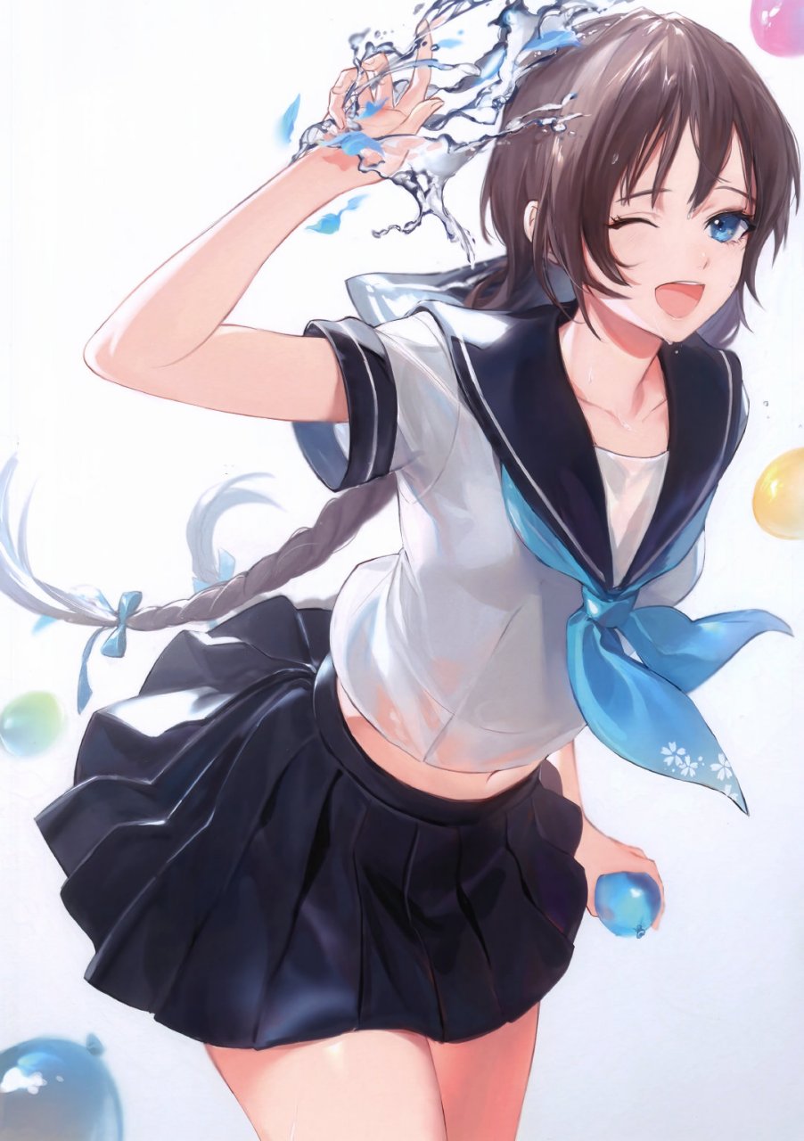 二次元美图# 水手服 #acg优质作者激励计划