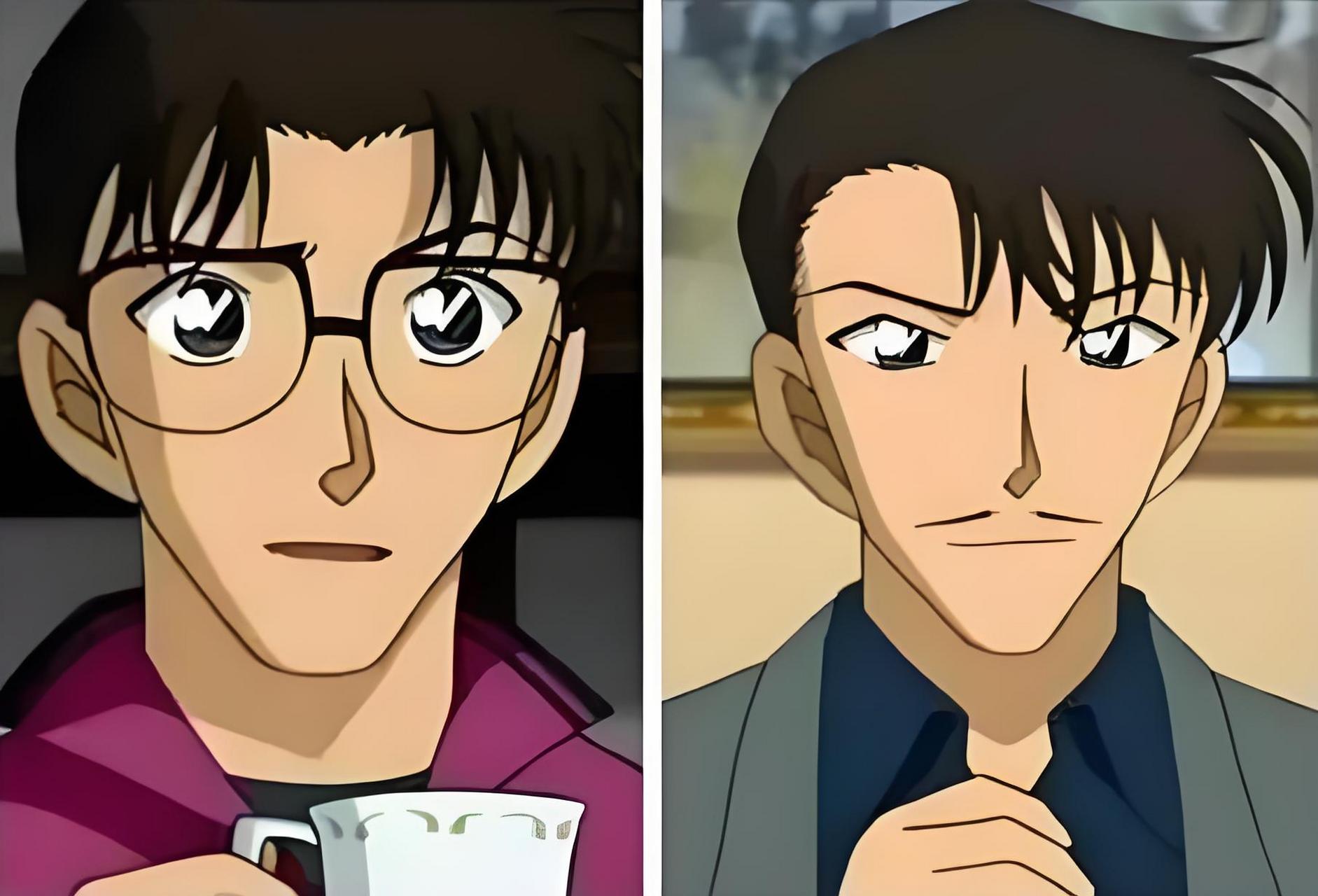 不仅如此,服部平次,冲田和白马探也与新一一模一样.