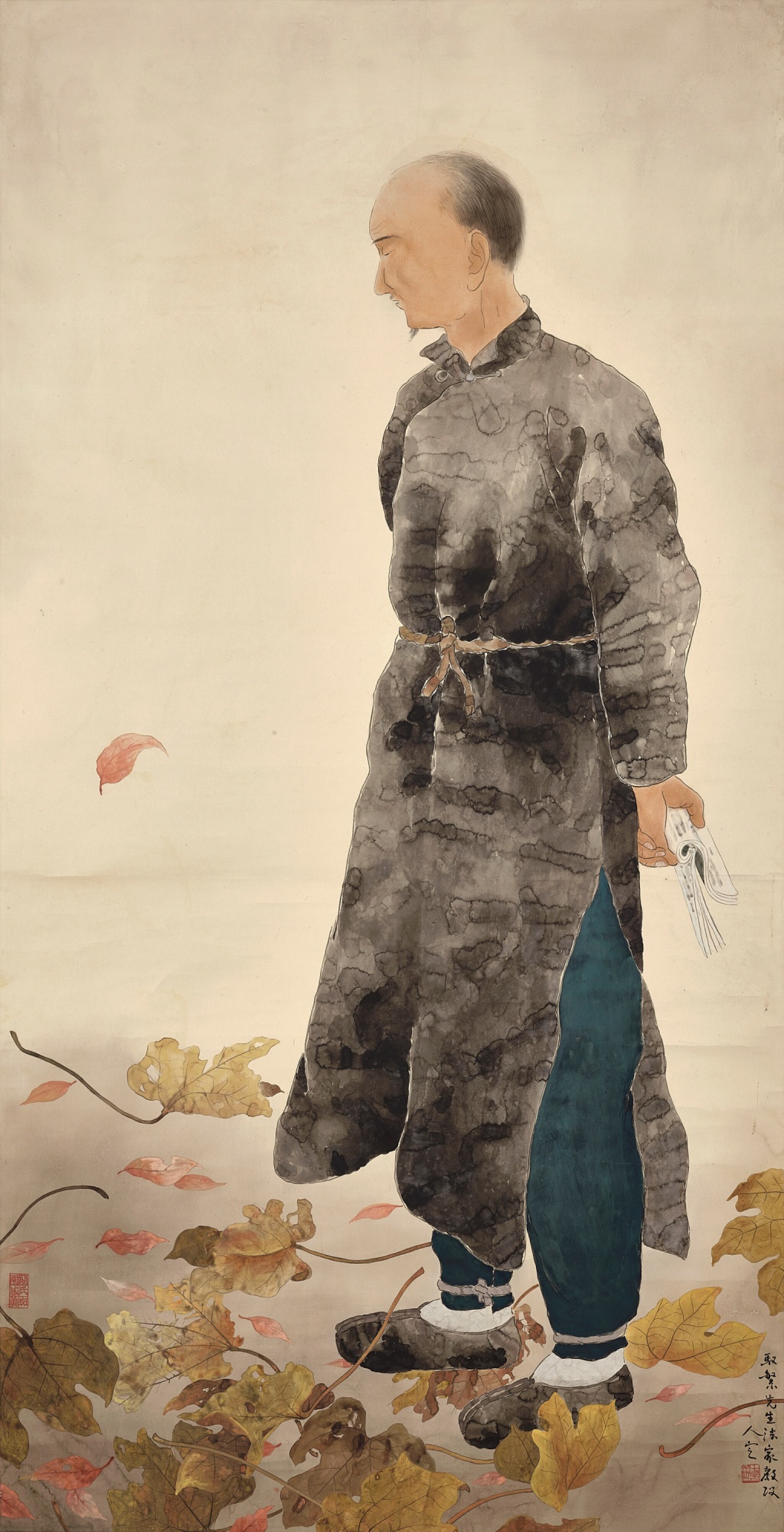 伤春"悲秋"方人定,苍凉意境～ 有三十年代出版展览