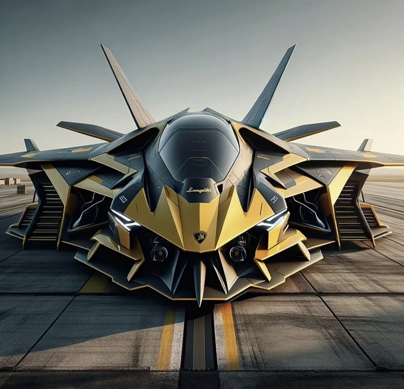 豪车品牌造的科幻战机,你看好哪一款?[嘻嘻]