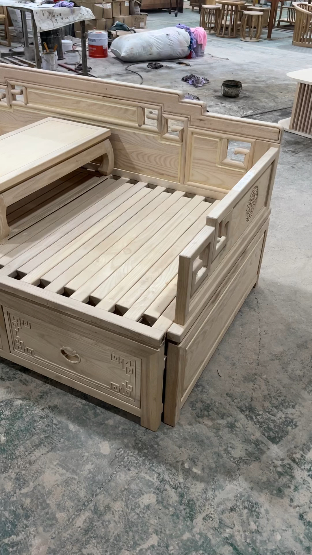 伸缩床 #抽拉床