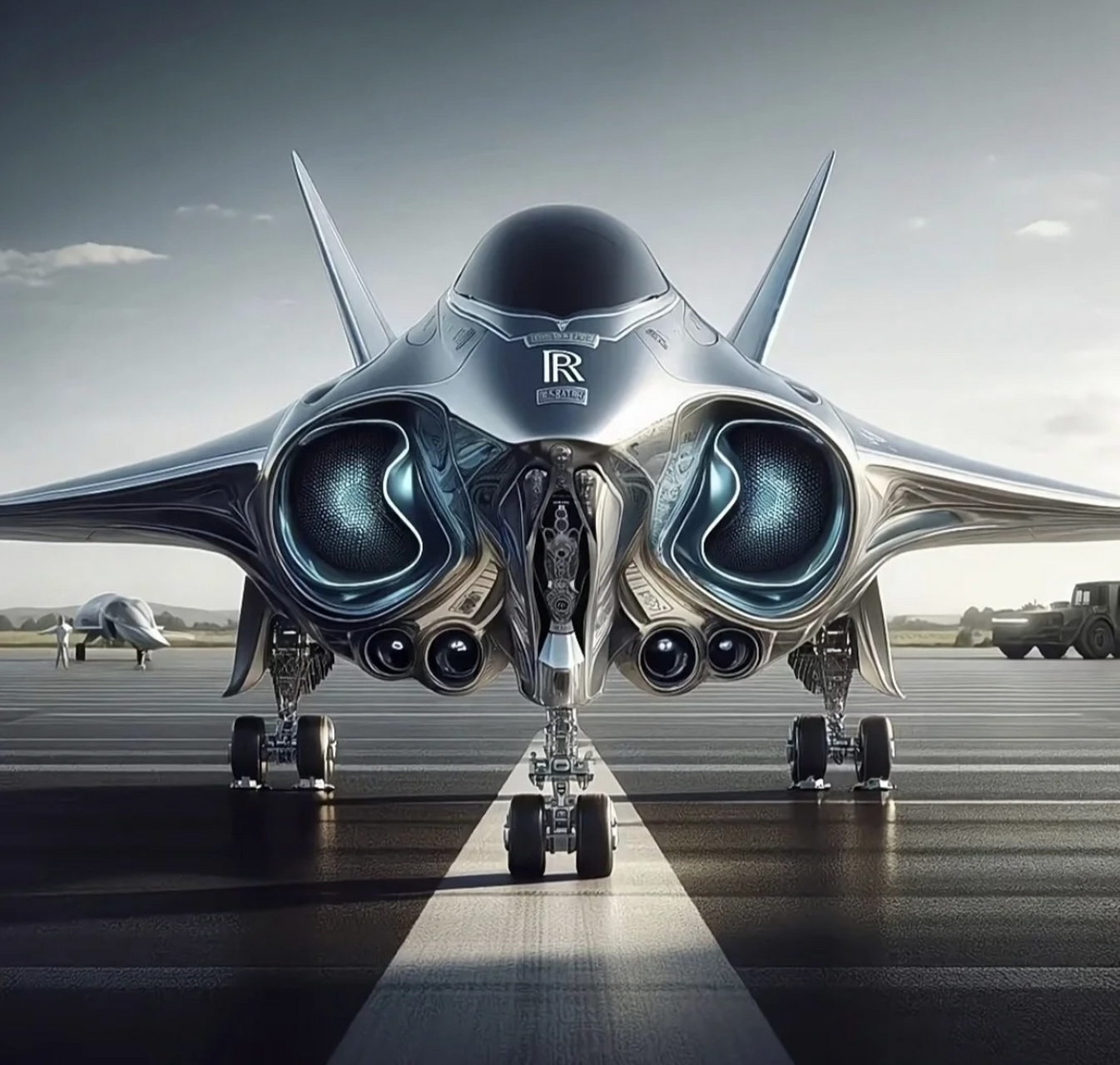 豪车品牌造的科幻战机,你看好哪一款?[嘻嘻]