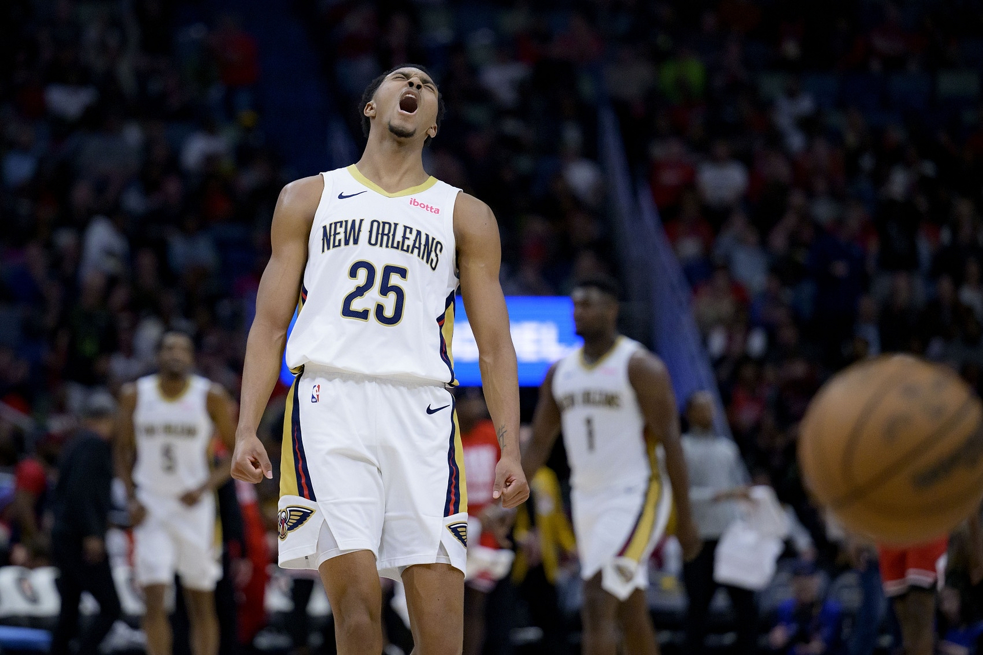 今日nba常规赛,鹈鹕客场114-109力克勇士. 好样的!鹈鹕队!