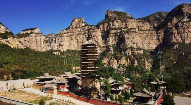寻幽探古,灵丘县觉山寺之旅,自然与人文的和谐共鸣