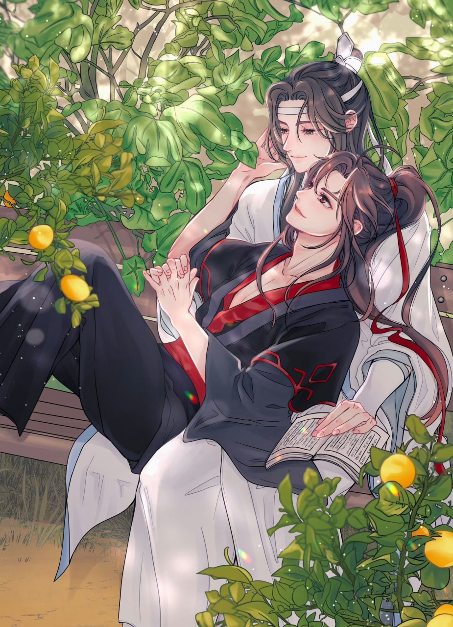 魔道祖师# 忘羡婚后日常,好甜啊[害羞]