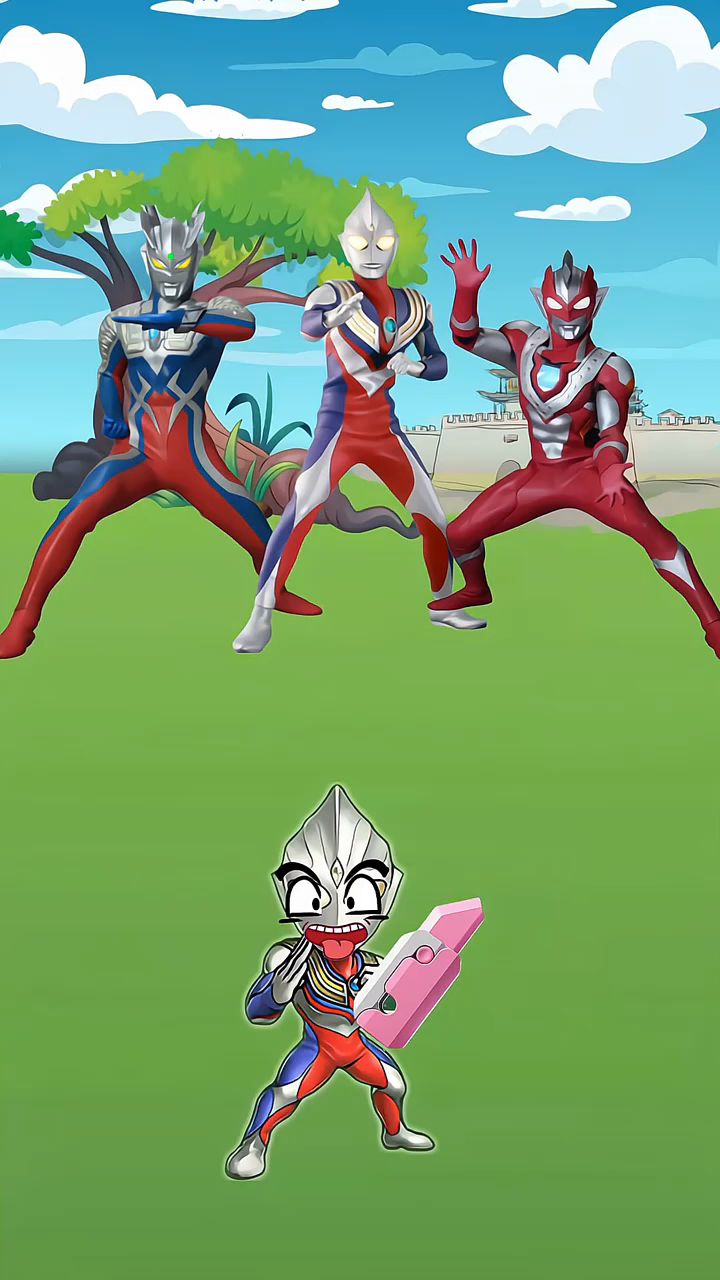 三个奥特曼里有一个是怪兽