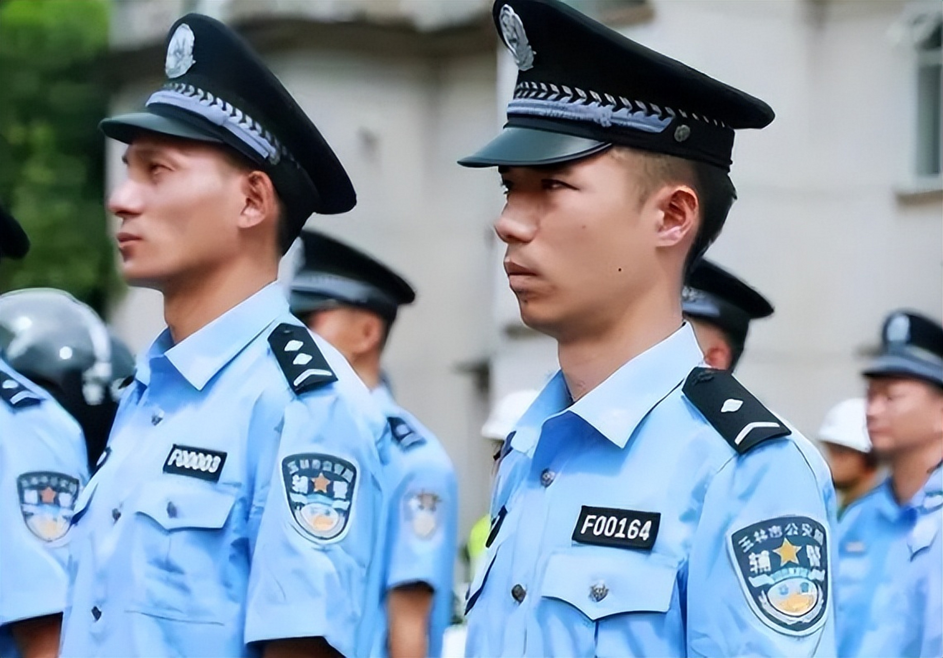 协警警号图片