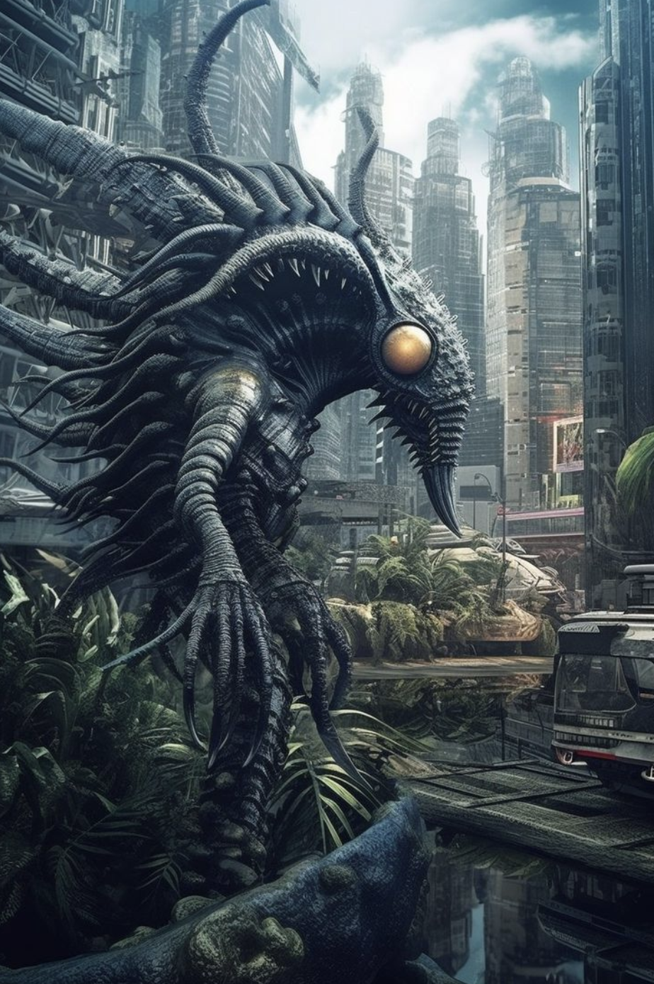 在科幻世界的广袤宇宙中,潜藏着形形色色,千奇百怪的怪物