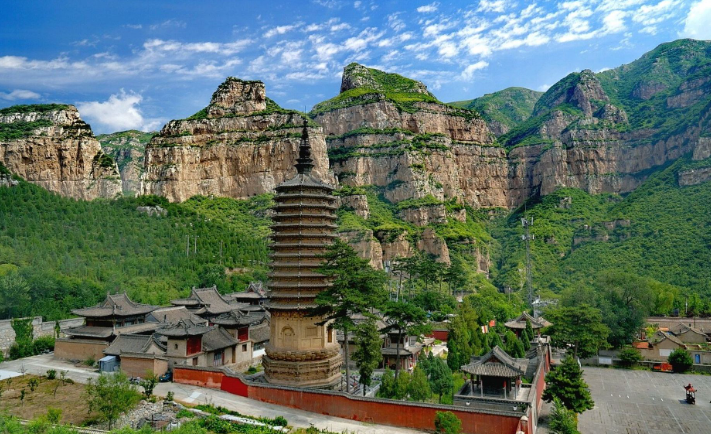寻幽探古,灵丘县觉山寺之旅,自然与人文的和谐共鸣