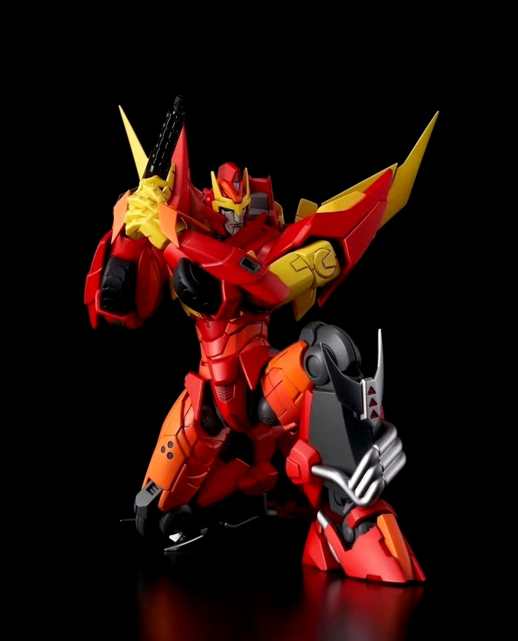 模型欣赏:千值练 flametoys 风雷模型 拼装 变形金刚 补天士/热破